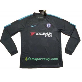 Koszulka Chelsea Trzeci Koszulki Piłkarskie 2017-2018 Długi Rękaw